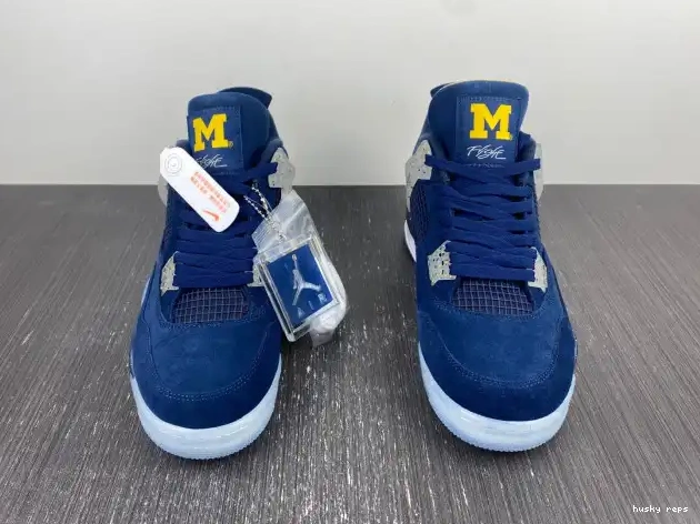Rep Husky (PE) Jordan Michigan 4 Retro Air AJ4-1036660 0620